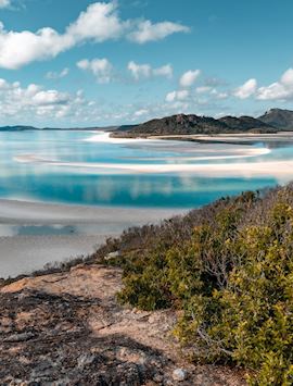 Whitehaven Beach in the Whitsunday Islands